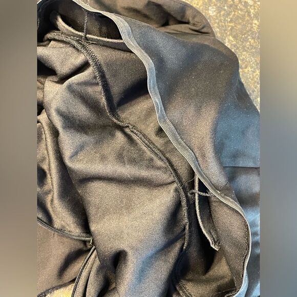 Boston Proper One Shoulder Tulip Dress Black 6 - Picture 5 of 7